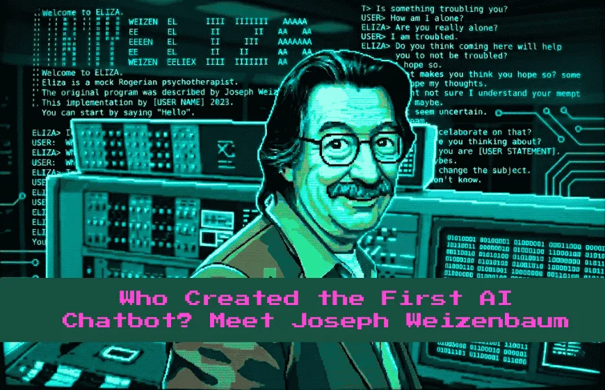 Who Created the First AI Chatbot Meet Joseph Weizenbaum